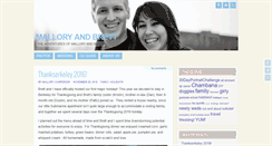Desktop Screenshot of malloryandbrett.com